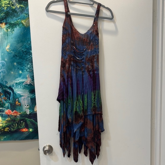 Dresses & Skirts - Bohemian Multicolor Sleeveless Dress